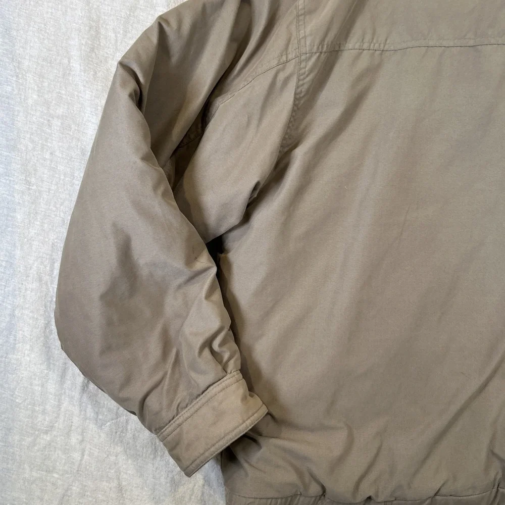 Vintage Northwest Territory Men's Field Jacket Khaki Zip and Snap Down Size XL